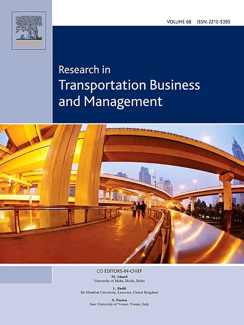 Portada de la revista Research in Transportation Business & Management.