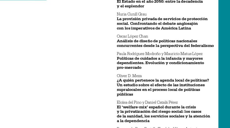 Portada de la Revista del CLAD Reforma y Democracia, número 66.